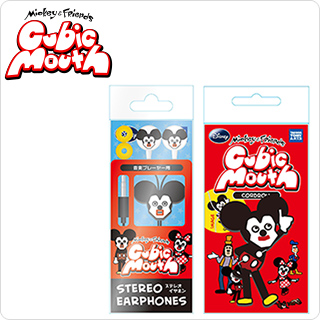 ミッキー&フレンズ ~キュービックマウス~ キャラクターイヤフォン / コードロール