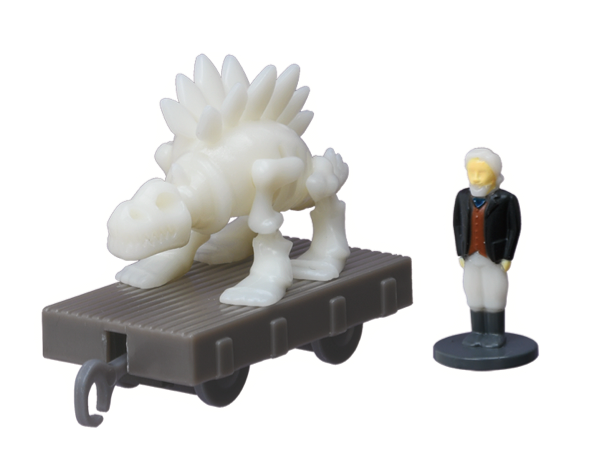 恐竜の化石貨車＋ノランビー伯爵